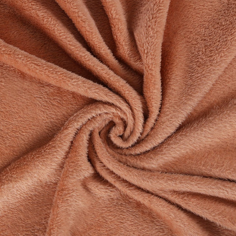 Sheath Grizzly Bear Brown Fleece Hoodie Baby Blanket