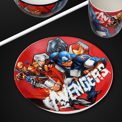 3Pcs Apitizing Avengers Ceramic Set