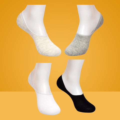 5 Packs CailÍn Calzini Premium Cotton Cut Liner No Show Socks