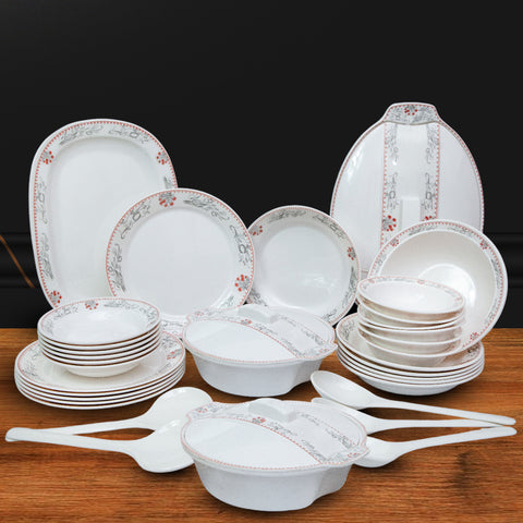Floral Melamine Dinner Set