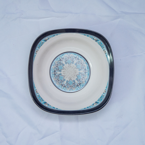 36pcs Aqua Marine Melamine Dinner Set