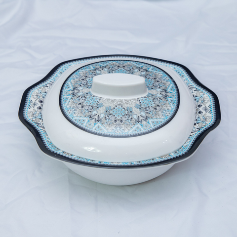 36pcs Aqua Marine Melamine Dinner Set