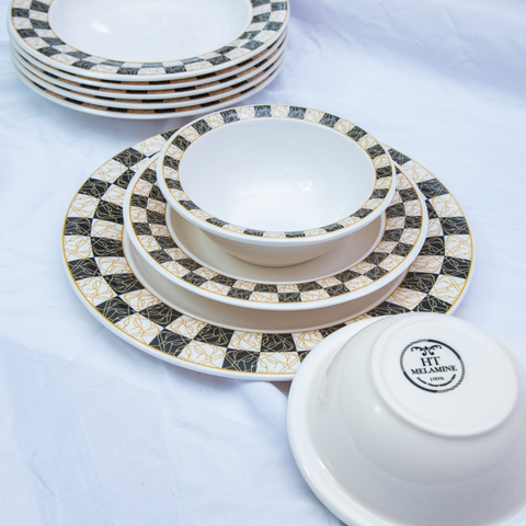 36pcs Wedgewood Melamine Dinner Set