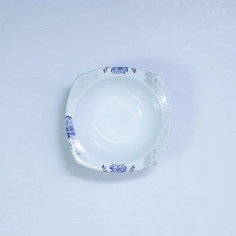 80pcs Blue Orchid Melamine Dinner Set