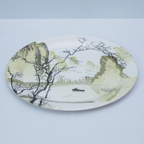 36pcs Autumn Melamine Dinner Set