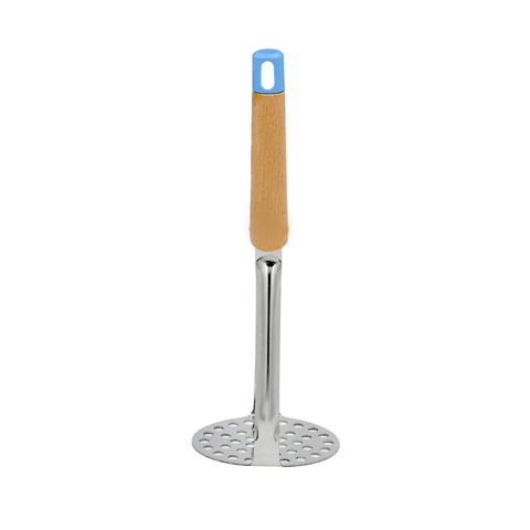 Stainless Steel Wooden Handle Potato Masher