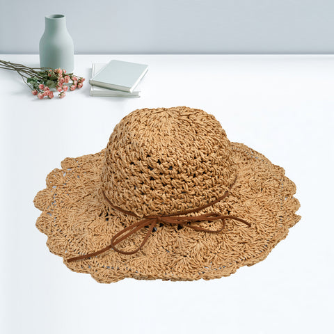 Stylish Girl Ribbon Hat