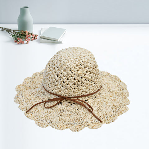 Stylish Girl Ribbon Hat