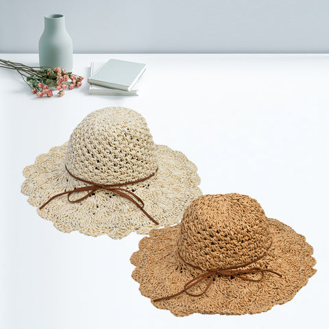 Stylish Girl Ribbon Hat