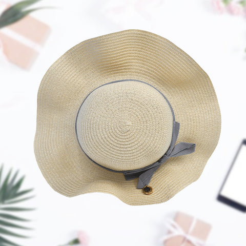 Stylish Girl Ribbon Hat