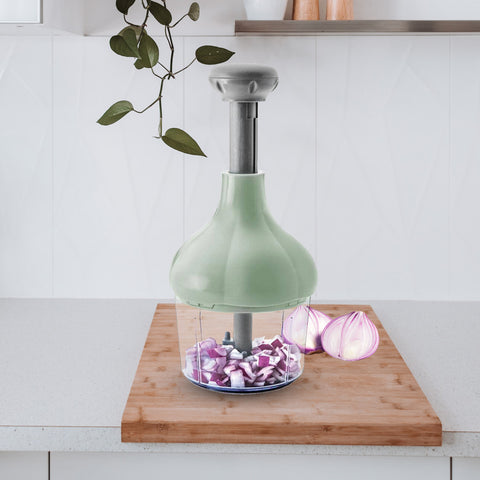 Manual Light Green Chopper