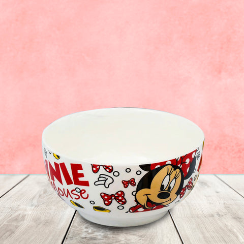 3Pcs Minnie Mouse Ceramic Set