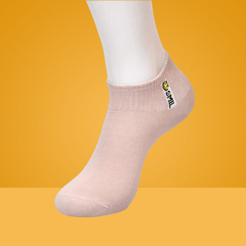 3 Packs Smilo Design Premium Cotton Cut Liner No Show Socks