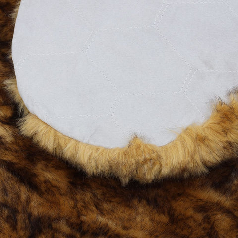 Tiger Print Indoor Shaggy Carpet