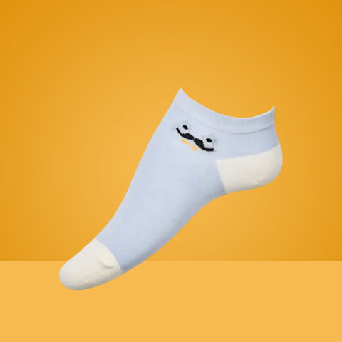 5 Packs Premium Multi Color Cotton Liner Extra Cut No Show Socks