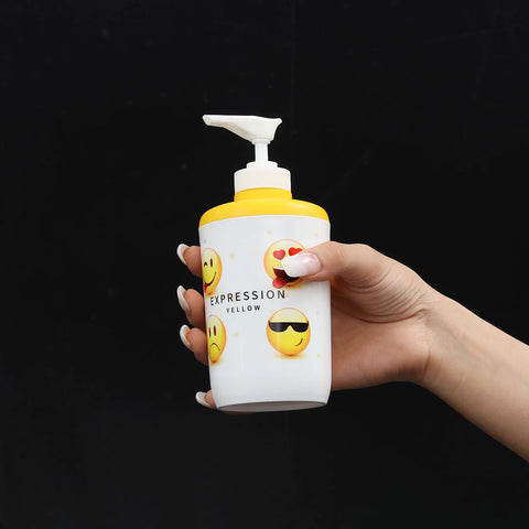 7Pcs Emoji Style Plasticware Bath Set