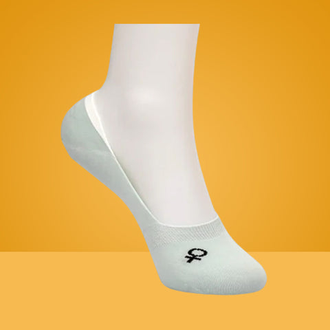4 Packs Female Sign Premium Cotton No Show Ankle Socks