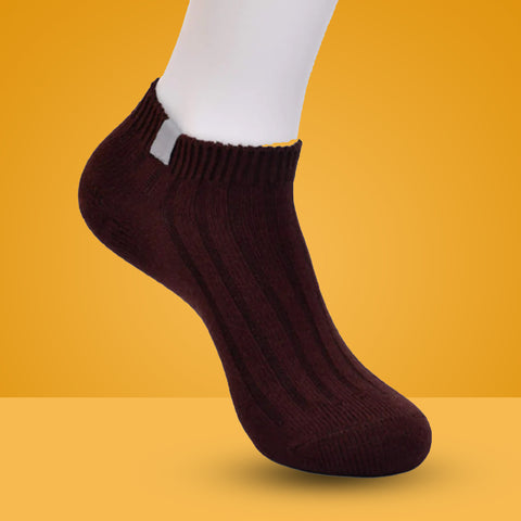 5 Packs Couture Premium Cotton Cut Liner Ankle Socks