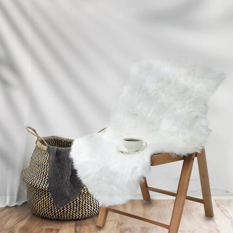 White Indoor Shaggy Rug