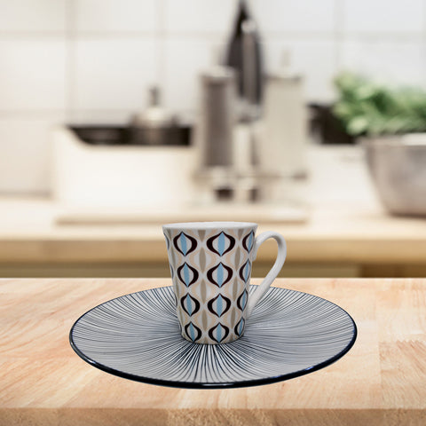 Serving Plate Lineage Pattern Large