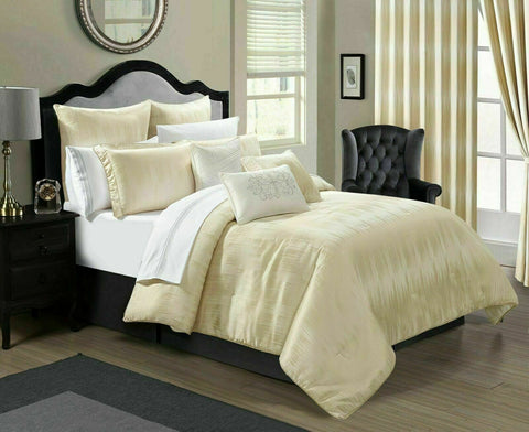 Cream Soft Bedspread Set
