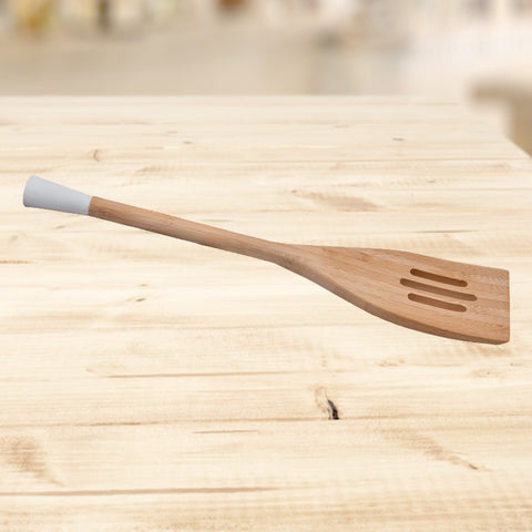Bamboo Wood Slotted Turner Spoon