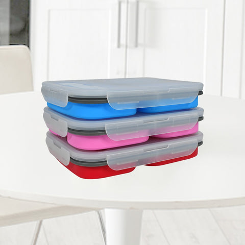 Large Lunch Box- Silicon Foldable