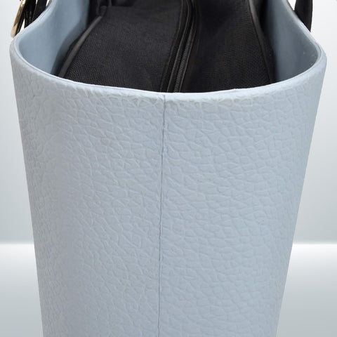 Sky Blue Silicone Tote Ladies Bag