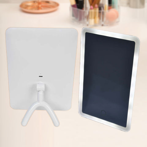 Rectangular LED Makeup Mirror