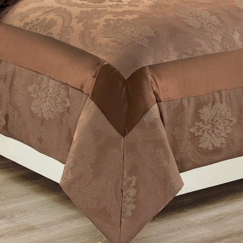 Caramel Super Soft Bedspread Set