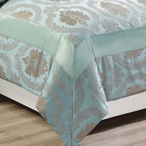 Duck Egg High Quality Bedspread Set