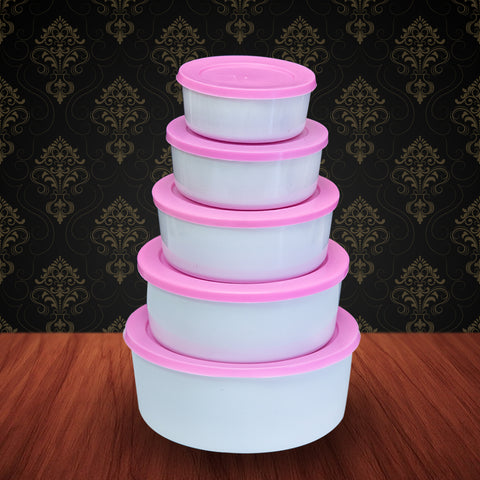 5Pcs Matte Food Storage Melamine Bowls