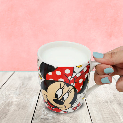 3Pcs Minnie Mouse Ceramic Set