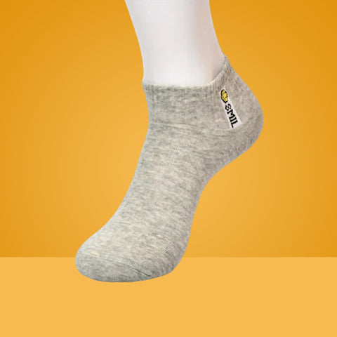 3 Packs Smilo Design Premium Cotton Cut Liner No Show Socks