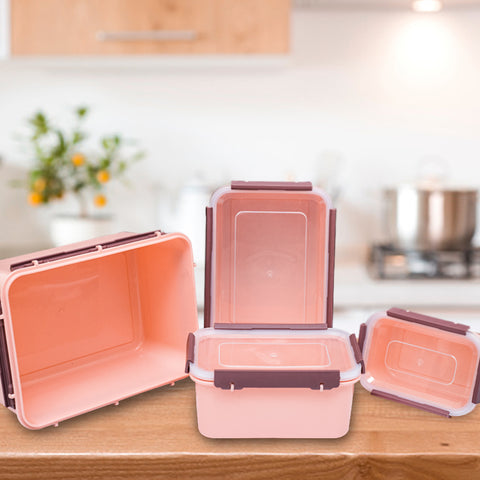 4Pcs Fine Plastic Storage Boxes