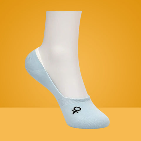 4 Packs Female Sign Premium Cotton No Show Ankle Socks