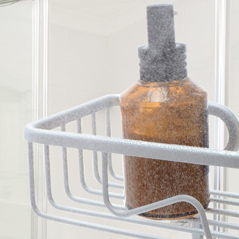 Chrome Washroom Caddy And Organizer