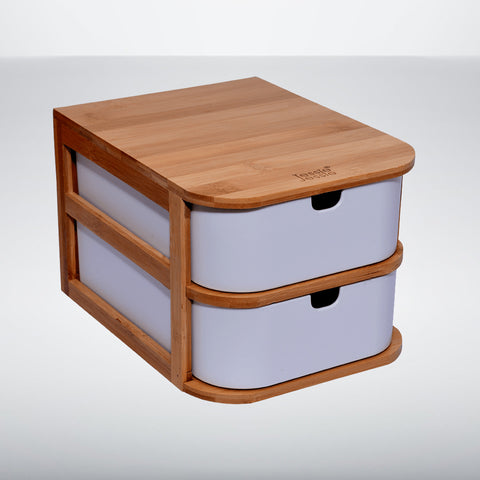 Bamboo Wood Storage Box Tessie And Jessie
