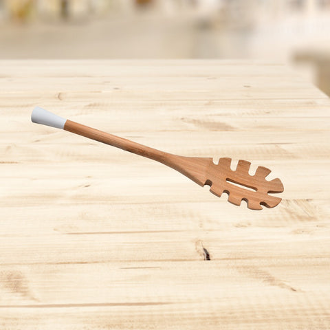 Server Spoon  Bamboo Wooden Spaghetti Tessie And Jessie