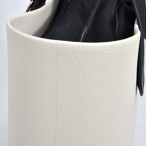 White Silicone Tote Ladies Bag