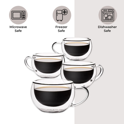 Double Wall Round Shape Coffee Mug