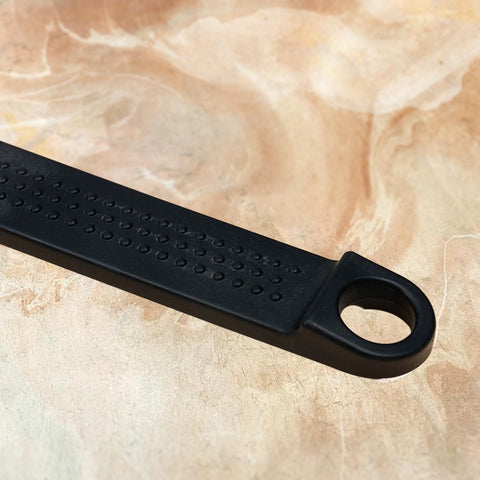 Long Handle Bath Shower Dual-Sided Brush And Loofa