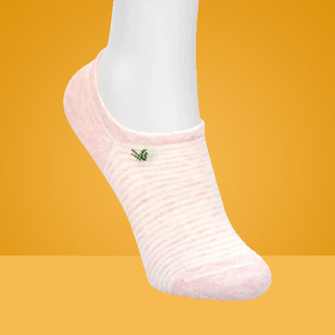 5 Packs Photo Title Premium Cotton No Show Ankle Socks