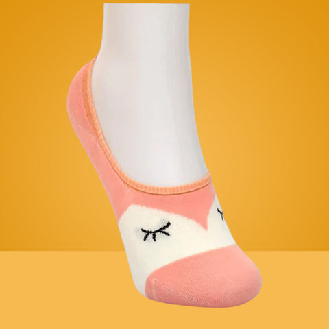 5 Packs Yeux Icon Premium Cotton No Show Ankle Socks