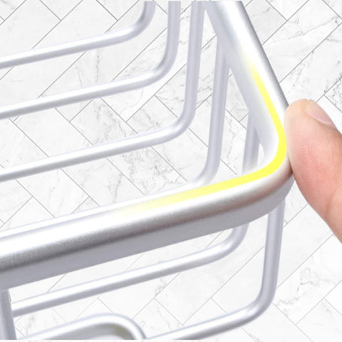 Chrome Washroom Caddy And Organizer