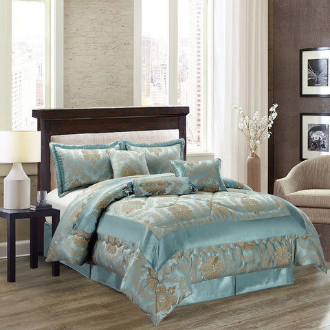 Duck Egg High Quality Bedspread Set