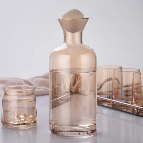 7Pcs Bronze Water Set