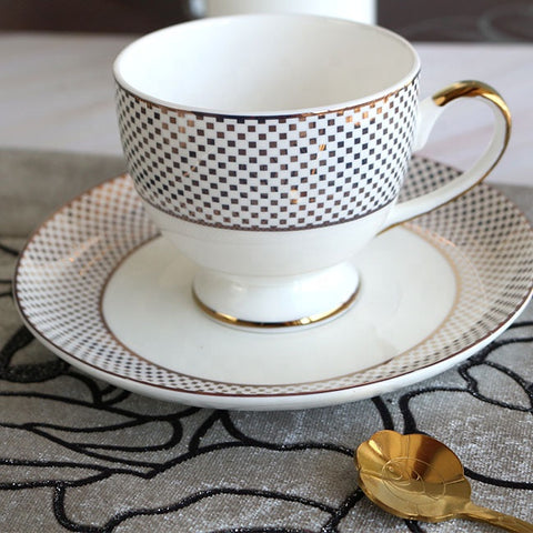24Pcs Royal Bone China Tea Set