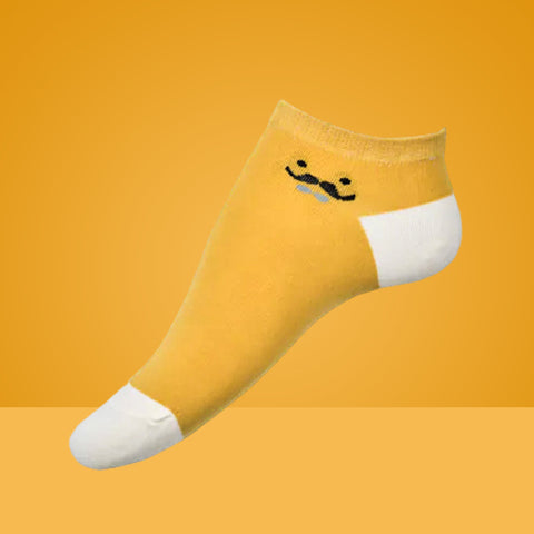 5 Packs Premium Multi Color Cotton Liner Extra Cut No Show Socks