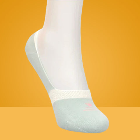 5 Packs Crown Icon Premium Cotton No Show Ankle Socks